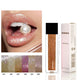 Gold Glitter Lips Makeup Lip Gloss Matte Lipgloss