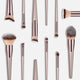 Wooden Foundation Cosmetic Eyebrow Eyeshadow Brush