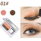 2 Color Lazy Eye Shadow Powder Pallete