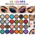 PHOERA 24 Colors Smoky Eyes Makeup Glitter Eyeshadow